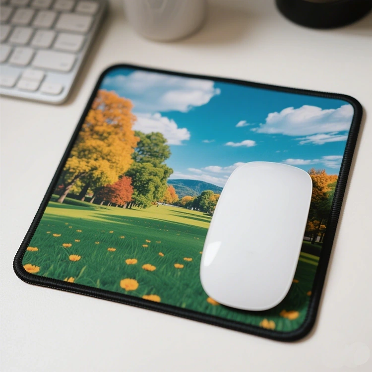 Nyomtatott gumi egérpad